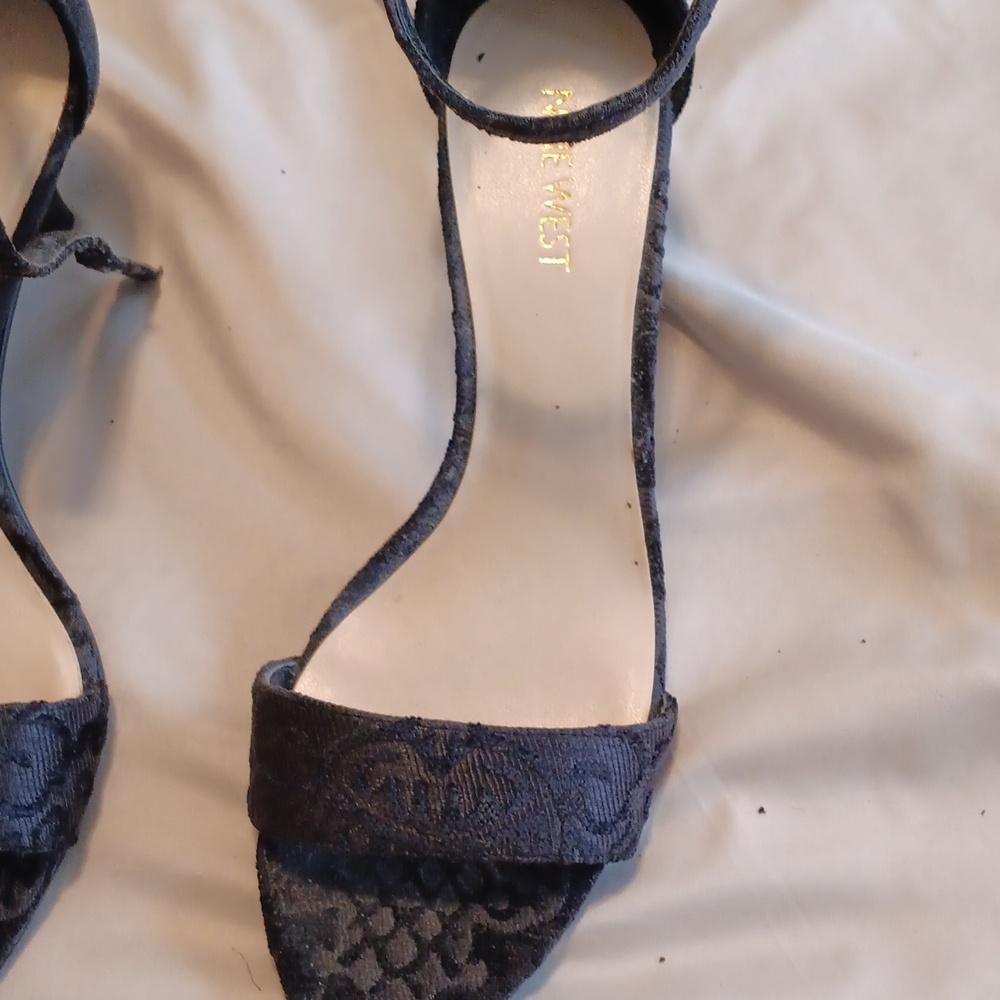 Nine West Summer Shoes , ankle strap 7 1/2 M